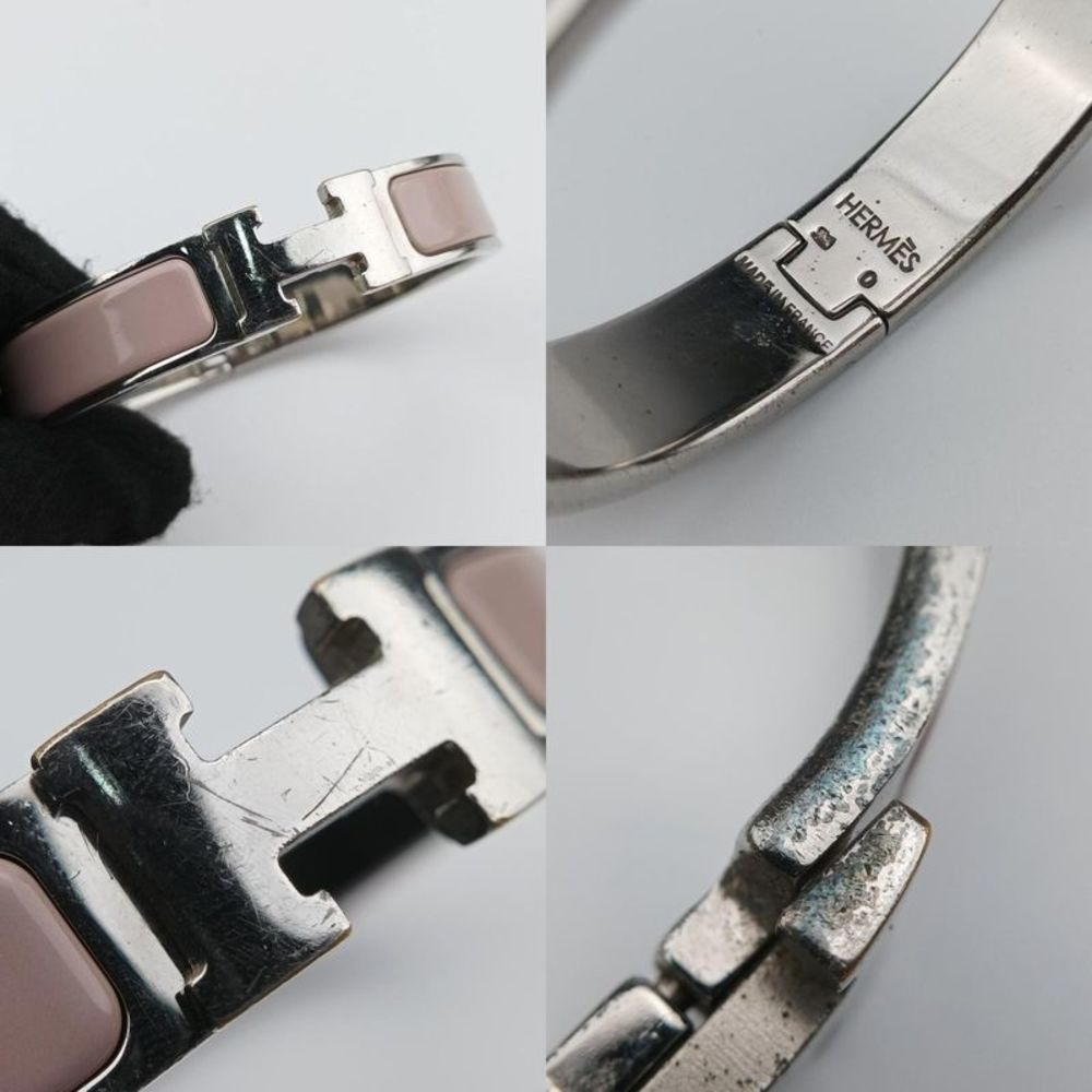 Hermes Click Clack Pink And Silver Gp O - image 4